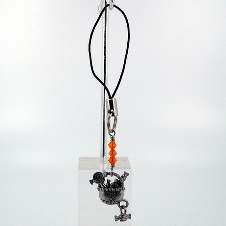 ZPSW071 - Truck or Treat Bag w/candy dangle - zipper pull 2" ZPSW071 - Truck or Treat Bag w/candy dangle - zipper pull 2"