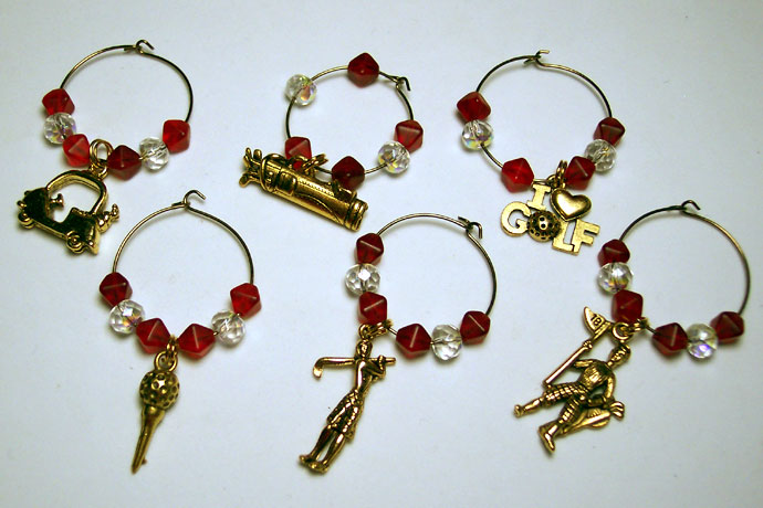 WC035 - Ladies Love Golf Too! - 6 pcs WC035 - Ladies Love Golf Too! - 6 pcs