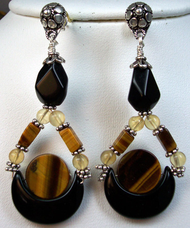 E0216 - Savannah Moon Earrings - 2 1/2" Post E0216 - Savannah Moon Earrings - 2 1/2" Post