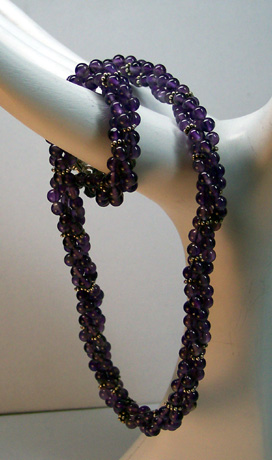 N0157 - Purple Passion - 17 Three Strand N0157 - Purple Passion - 17 Three Strand